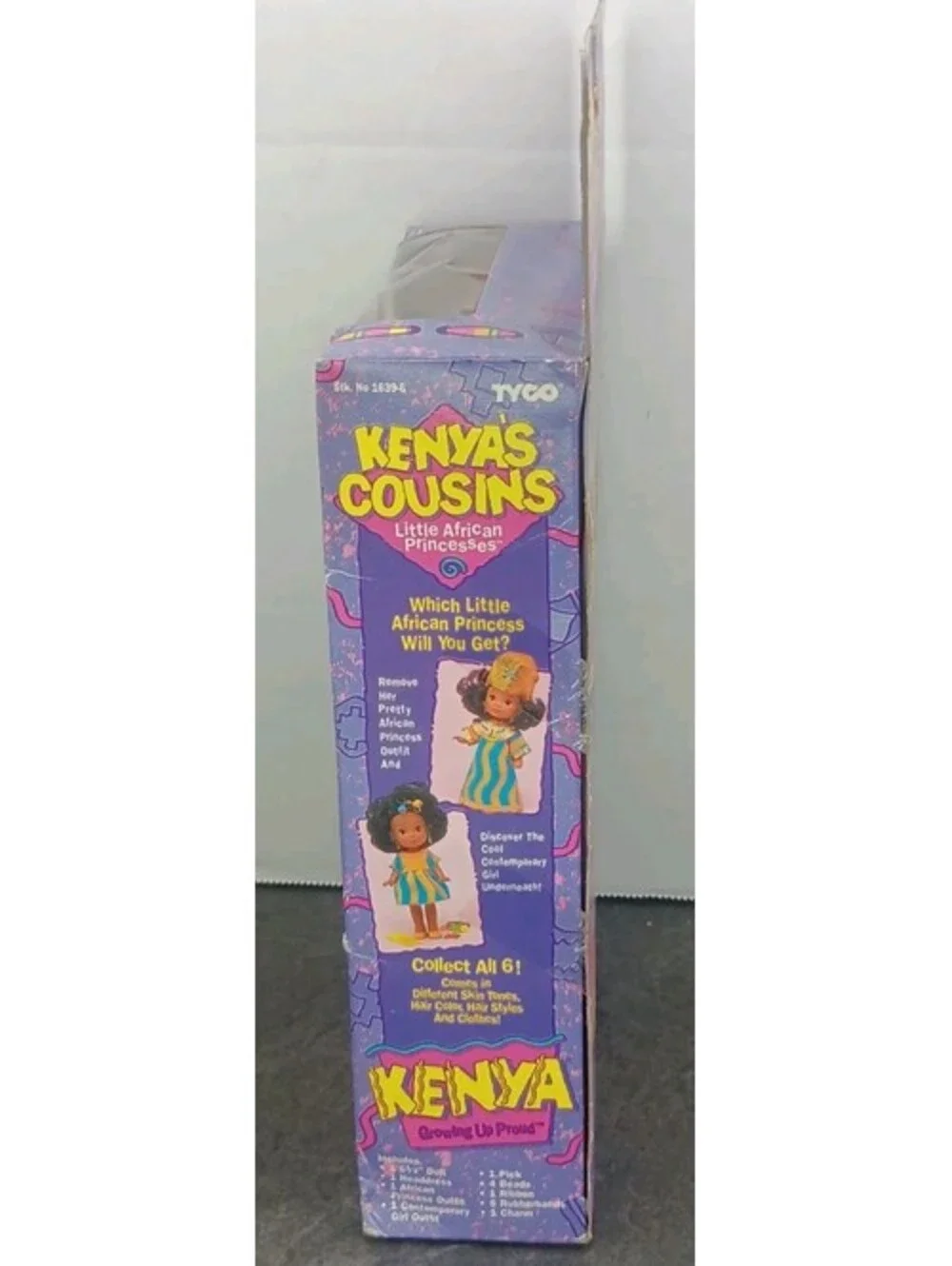 Vtg Tyco Kenya's Cousins Little Princess Baby Doll Sealed 1639-6 *READ*